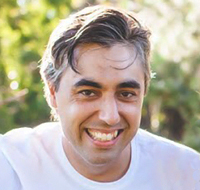 Bio pic of Mitchell Harris, graphic designer
